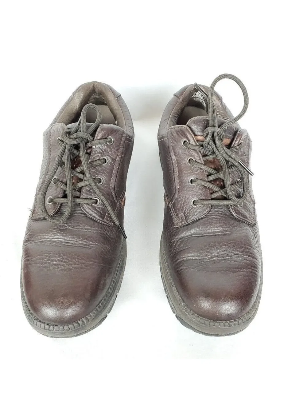 Timberland sz 11 leather lace up shoes rubber sole